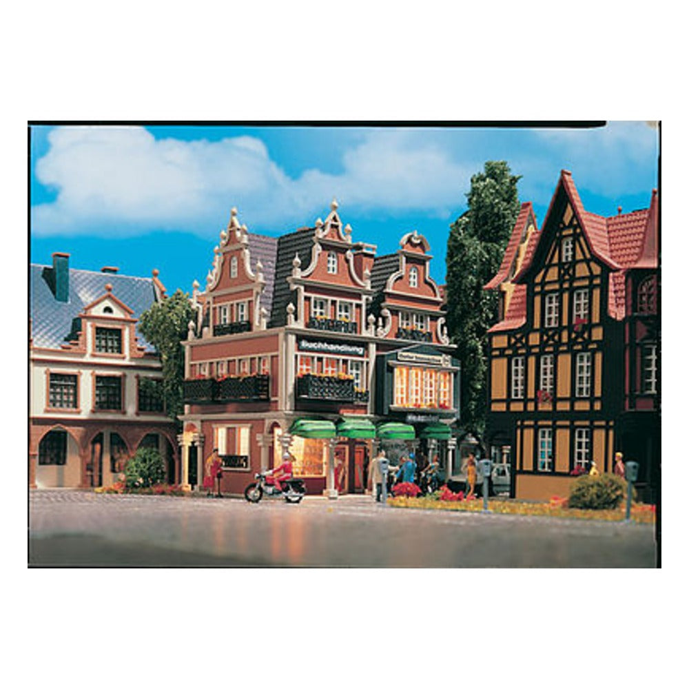Vollmer 43842 HO Scale Book Store -- 3-7/8 x 3-3/8 x 5-5/8" 10 x 8.5 x 14.5cm