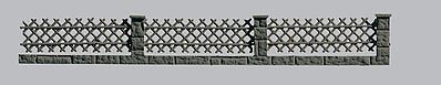 Vollmer 45011 HO Scale Ornate Fence -- Approximately 74-3/4"  190cm long