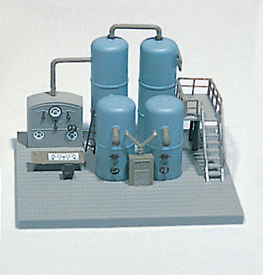 Vollmer 45609 HO Scale Brewery w/Interior -- 16-3/8 x 5-1/2"   41.5 x 14cm