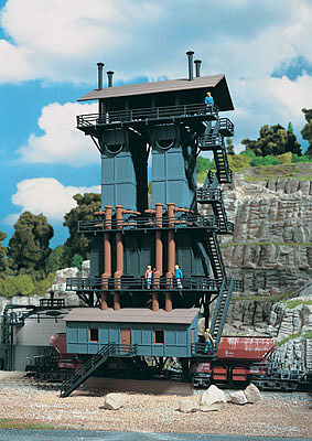 Vollmer 45725 HO Scale Lime Works -- 5-13/16 x 5-13/64 x 12-5/8"  14.5 x 13 x 31.5cm