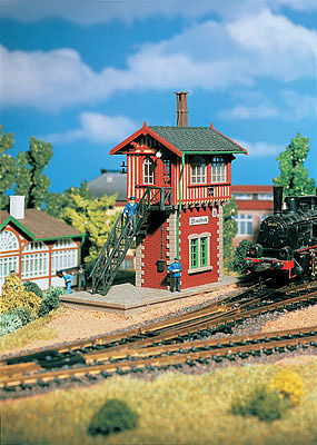 Vollmer 45731 HO Scale Interlocking Yard Tower -- Kit