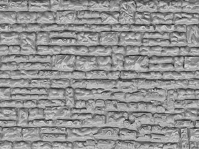 Vollmer 46031 HO Scale Building Material Sheets -- Stone Wall