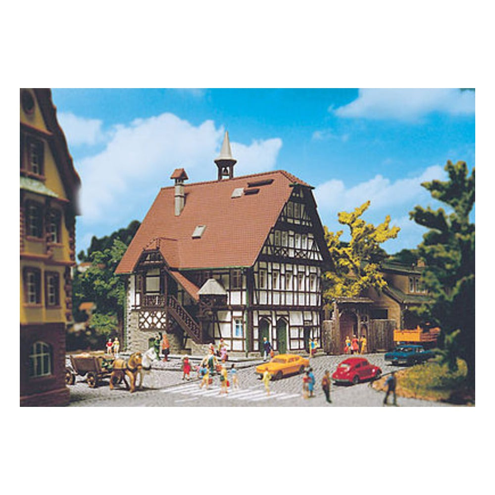 Vollmer 47735 N Scale Village Council Office -- 4-1/8 x 3-3/4" 10.6 x 9.5cm