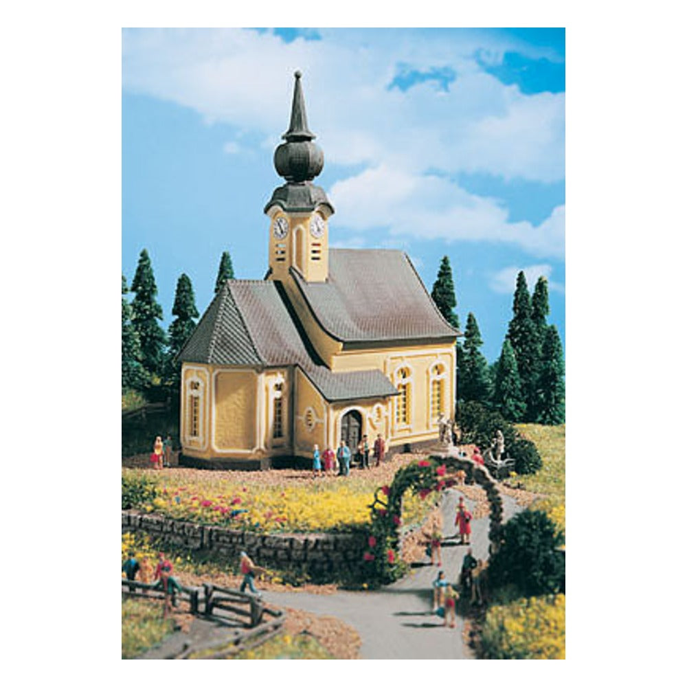 Vollmer 47740 N Scale Church -- 5-1/4 x 3" 13.5 x 7.5cm