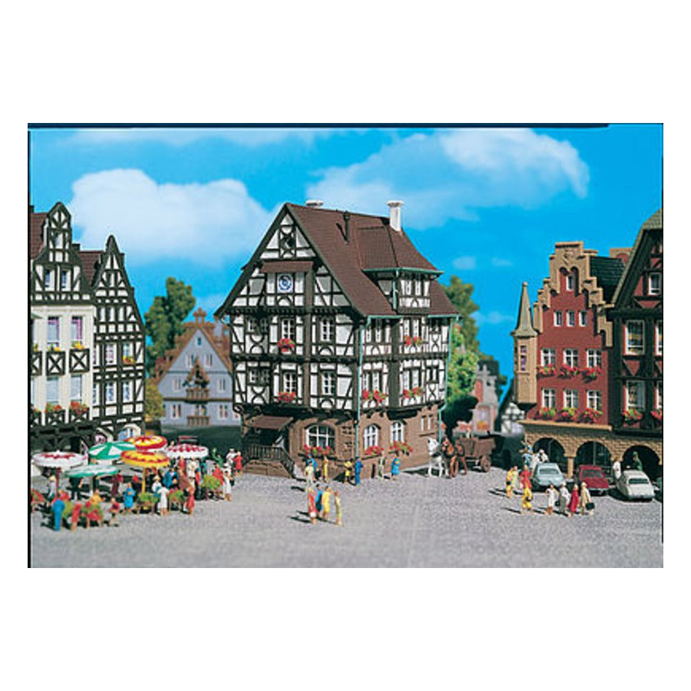 Vollmer 47756 N Scale Beer Hall -- 3-1/2 x 2-3/8" 9 x 6cm
