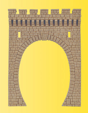 Vollmer 48100 HO Scale Single-Track Tunnel Portal -- 3-15/16 x 5-3/16"  10 x 13.2cm