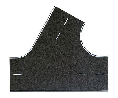Vollmer 48262 HO Scale Weathered Asphalt Street 60-Degree Intersection