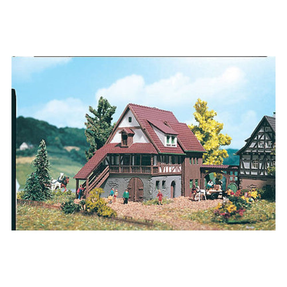Vollmer 49531 Z Scale Farmhouse -- 3-1/8 x 2-1/4" 8 x 5.8cm