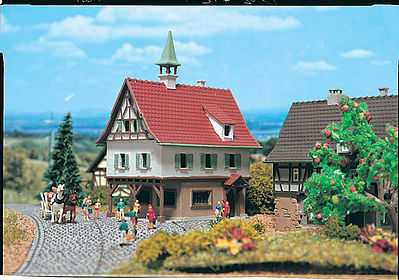 Vollmer 49532 Z Scale Small City Hall -- 2 x 1-1/2"  5 x 3.8cm