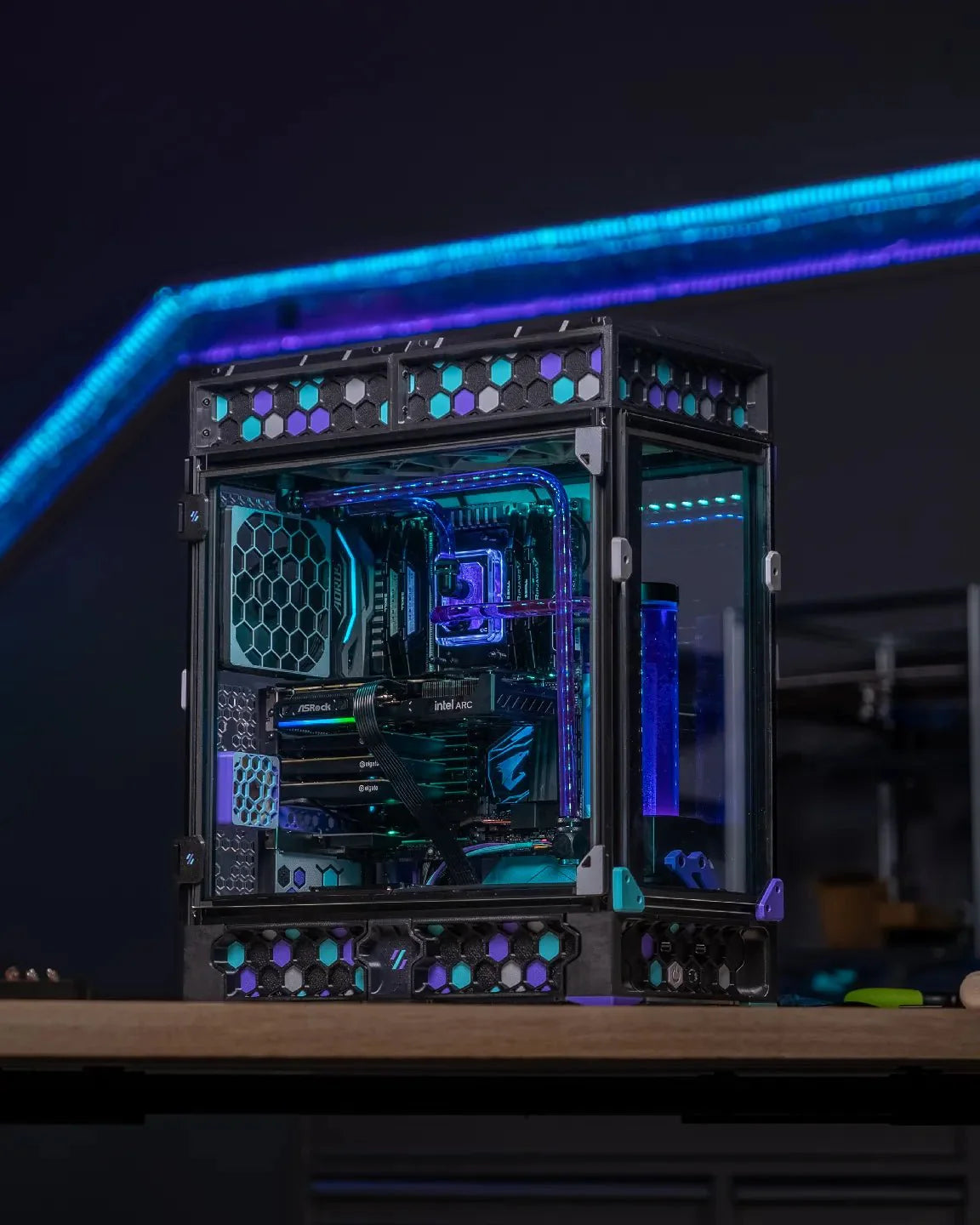 Corvus ATX a Voron Inspired PC Case - Designed by DonaldSayers and MandicReally - West3D and LDO Systems edition