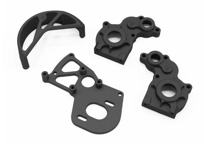 Vanquish 3 Gear Transmission Kit Black Anodized Axial AX10 SCX10 SCX10-2 SMT10