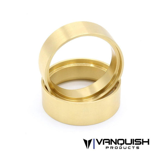Vanqusih VPS05253 1.9 Brass 0.8" Wheel Clamp Rings (Pair)