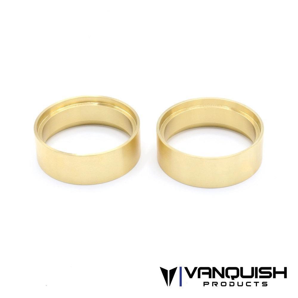 Vanqusih VPS05253 1.9 Brass 0.8" Wheel Clamp Rings (Pair)