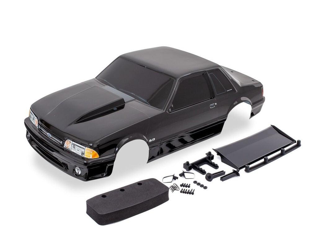 Traxxas 9421A Body, Ford Mustang, Fox Body, Black, Drag Slash