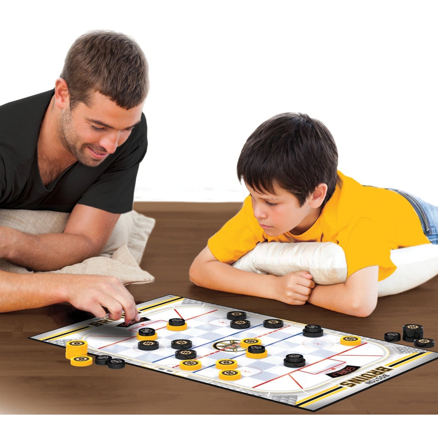 Boston Bruins Checkers Board Game by MasterPieces Puzzle Company INC