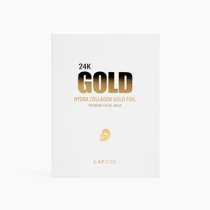 24K Gold Foil Premium Face Mask by LAPCOS