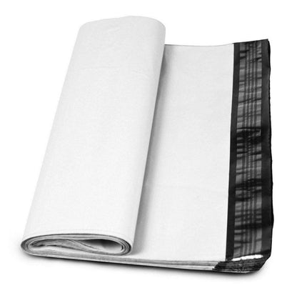 White Poly Mailers Size 14.5x19 Shipping Bags