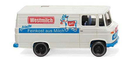 Wiking 27058 HO Scale 1967-1974 Mercedes-Benz L 406 Cargo Van - Assembled