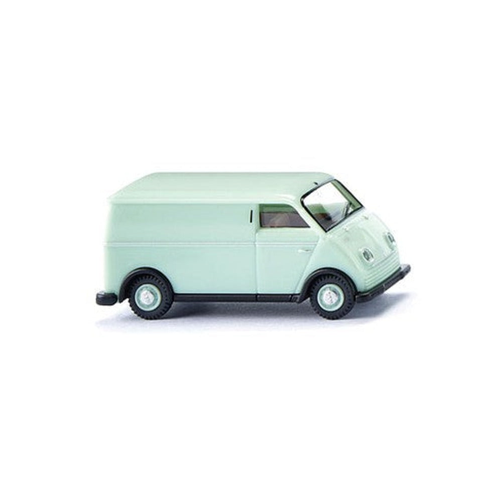 Wiking 33401 HO Scale DKW Fast Truck Cargo Van - Assembled -- Light Green