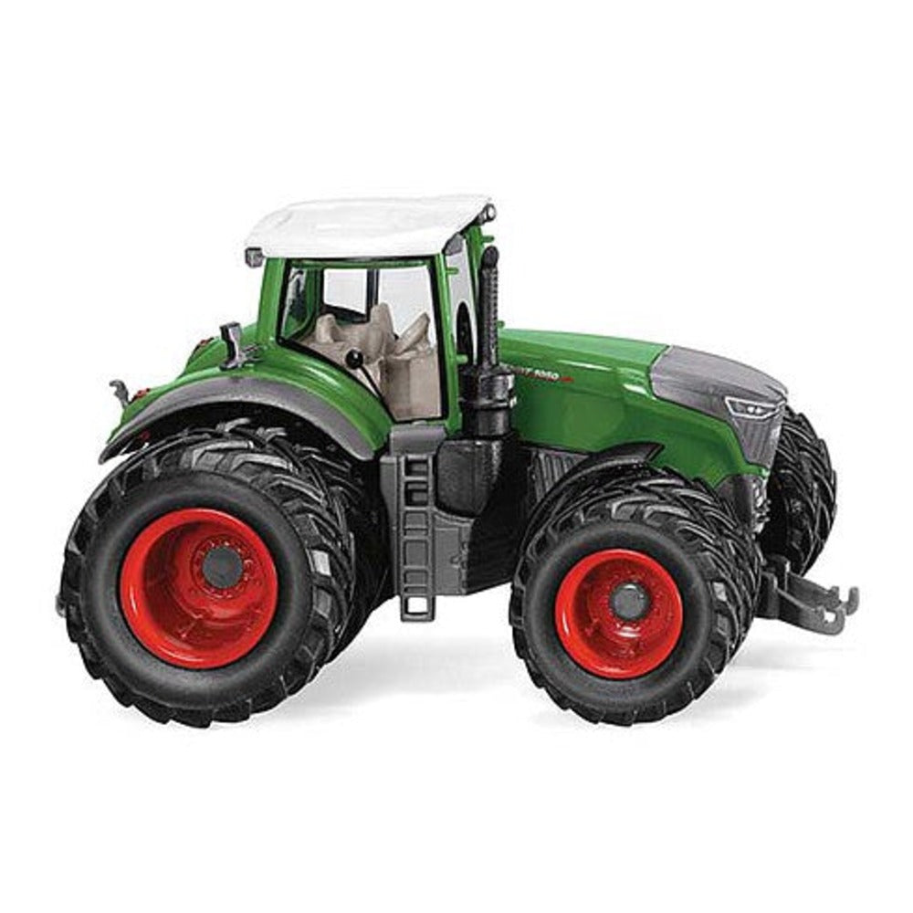 Wiking 36162 HO Scale Fendt 1050 Vario Tractor with Twin Tires - Assembled -- Green, Gray, Red