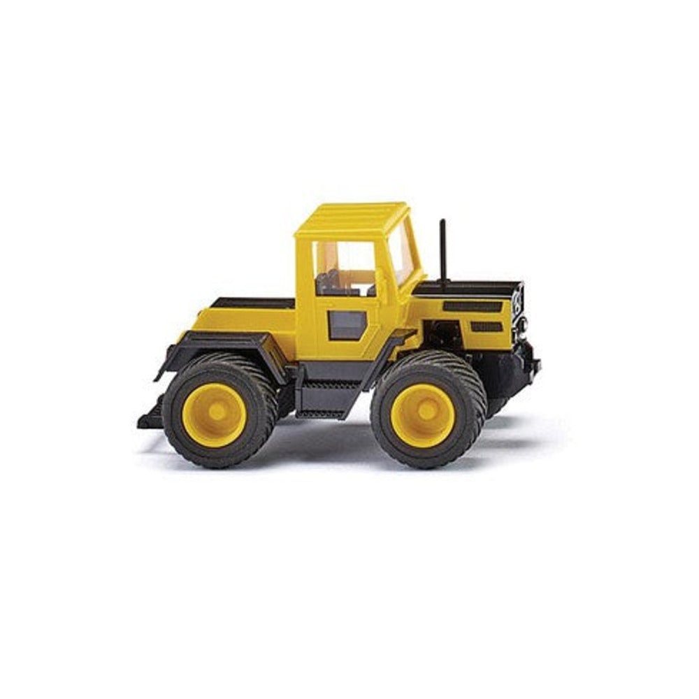 Wiking 38597 HO Scale Mercedes-Benz Trac Farm Tractor - Assembled -- Yellow