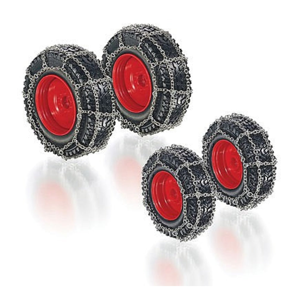 Wiking 77391 11689 Scale Tire w/Snow Chain Set for Fendt 828 Vario Farm Tractor - Assembled