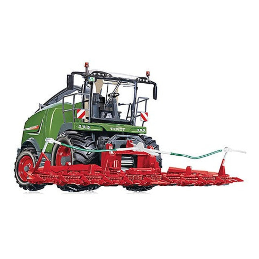 Wiking 77813 11689 Scale Fendt Katana 85 Forage Harvester - Assembled -- Green, Red