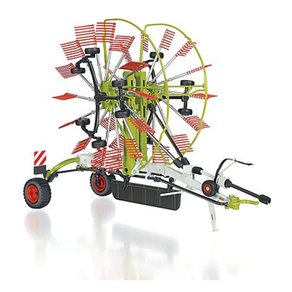 Wiking 77828 12785 Scale Claas 2600 Rake Liner - Assembled -- Green, Red