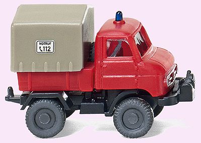 Wiking 97202 N Scale Unimog U 411 Delivery Truck - Assembled