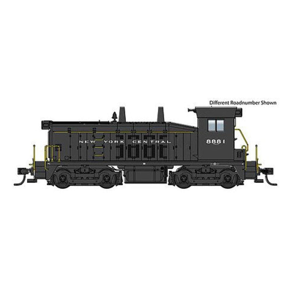 Walthers Mainline 10661 HO Scale EMD SW7 - Standard DC -- New York Central #8890 (black)