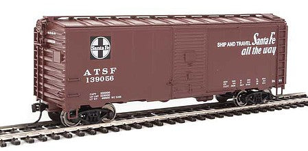 Walthers Mainline 1332 HO Scale 40' Association of American Railroads 1944 Boxcar - Ready to Run -- Santa Fe #139056 (Super Chief)