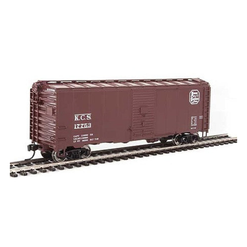 Walthers Mainline 1340 HO Scale 40' Association of American Railroads 1944 Boxcar - Ready to Run -- Kansas City Southern #17753