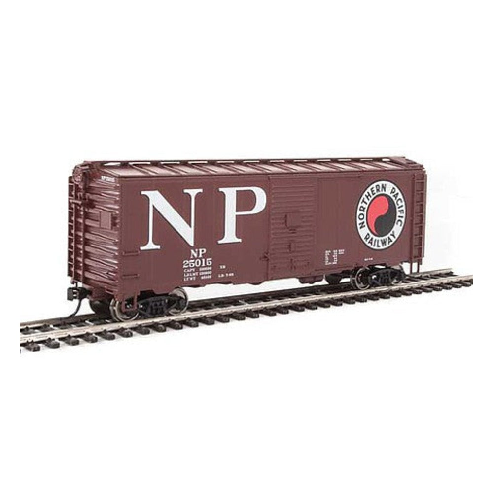 Walthers Mainline 1347 HO Scale 40' Association of American Railroads 1944 Boxcar - Ready to Run -- Northern Pacific #25015