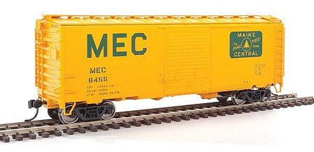 Walthers Mainline 2259 HO Scale 40' ACF Welded Boxcar w/8' Youngstown Door - Ready to Run -- Maine Central #8455