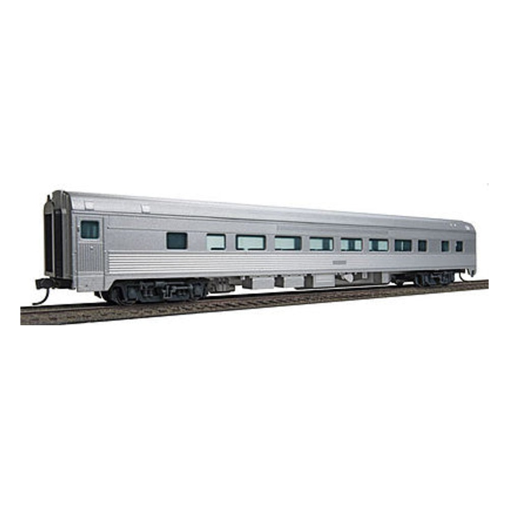 Walthers Mainline 30000 HO Scale 85' Budd Coach - Painted, Unlettered (silver)