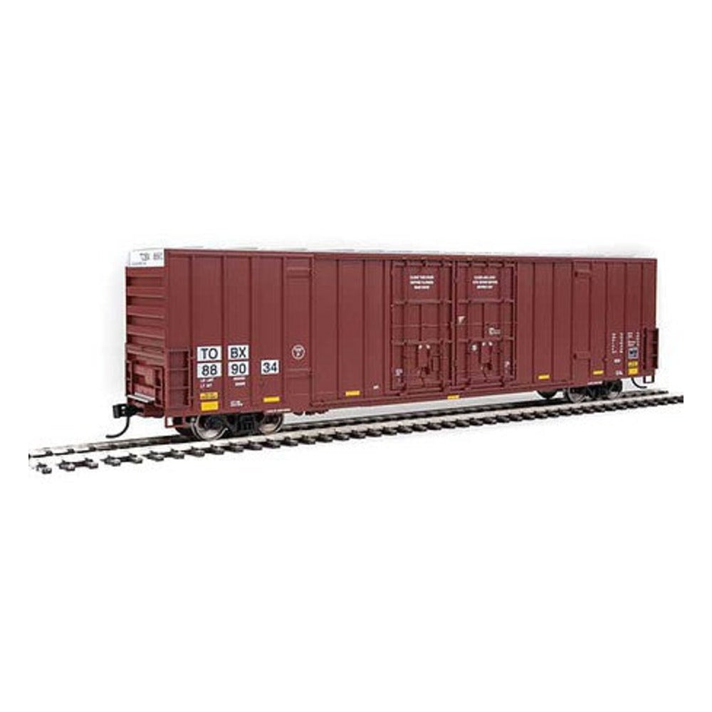 Walthers Mainline 910-3003 HO Scale 60' High-Cube Plate F Boxcar - Ready to Run -- TTX TOBX #889034