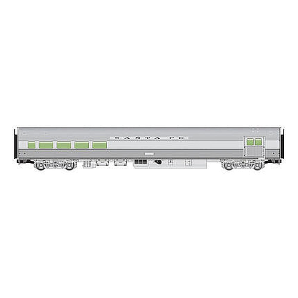 Walthers Mainline 30052 HO Scale 85' Budd Baggage-Lounge Santa Fe