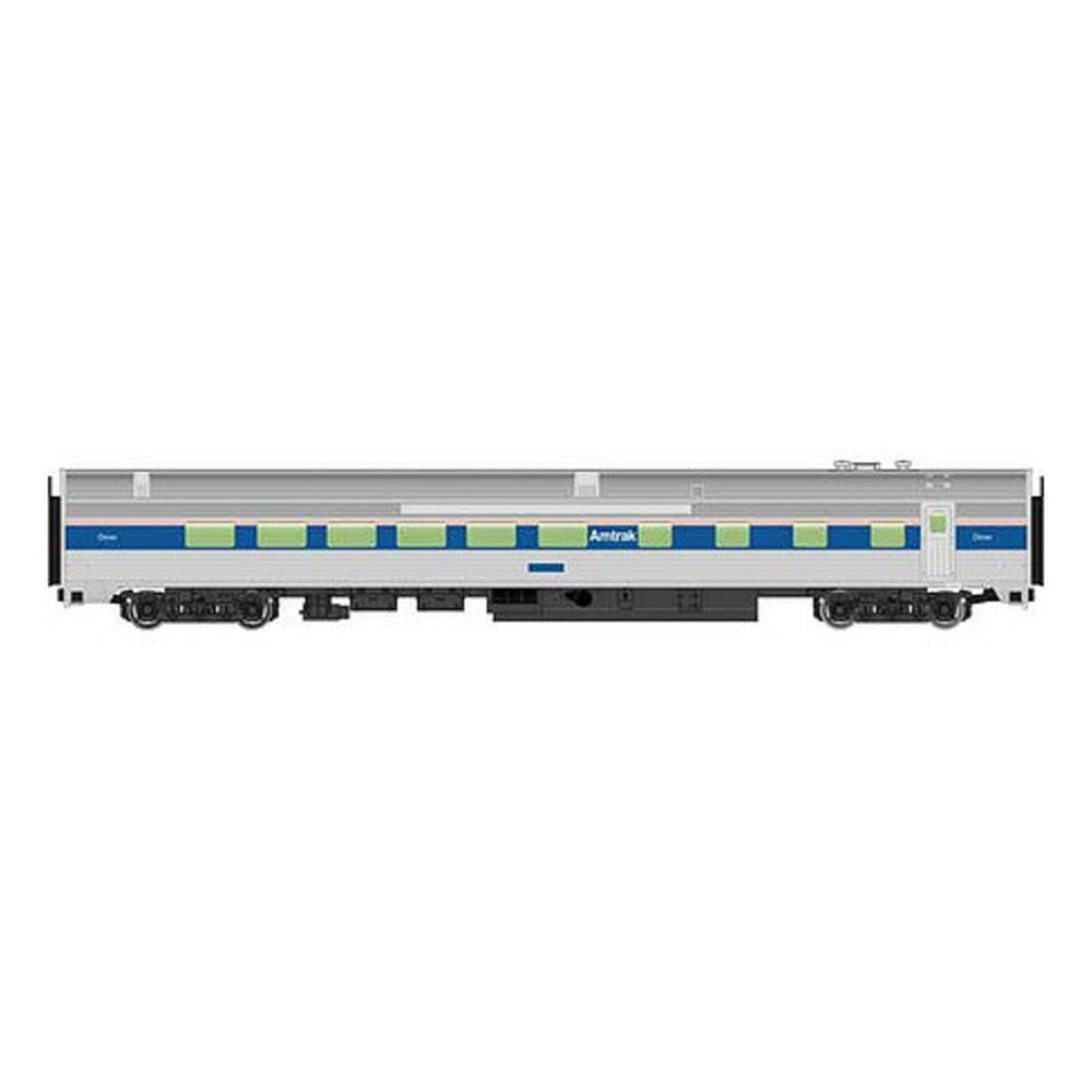 Walthers Mainline 910-30163 HO Scale 85' Budd Diner RTR Amtrak Phase IV