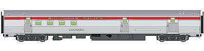 Walthers Mainline 30307 HO Scale 85' Budd Baggage Post Office Southern Pac