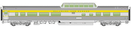 Walthers Mainline 30406 HO Scale 85' Budd Dome Coach Delaware & Hudson