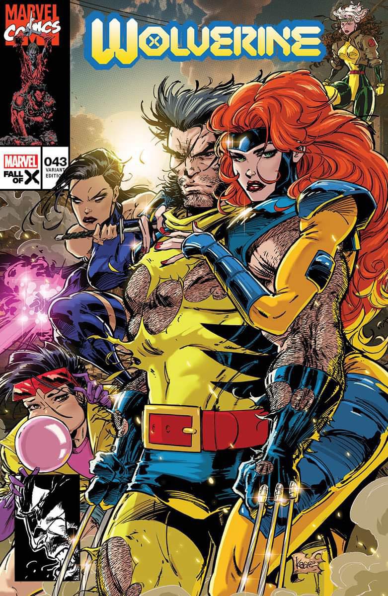 WOLVERINE #43 (KAARE ANDREWS EXCLUSIVE TRADE/VIRGIN VARIANT SET)