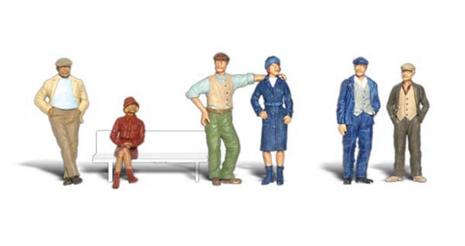 Woodland Scenics A1872 HO Scale Bystanders