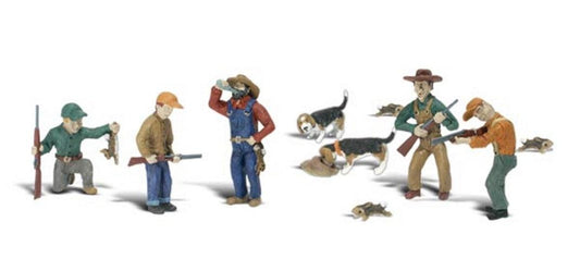 Woodland Scenics A1903 HO Scale Rabbit Hunt