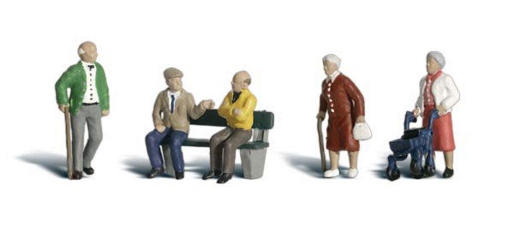 Woodland Scenics A1922 HO Scale Senior Citizens