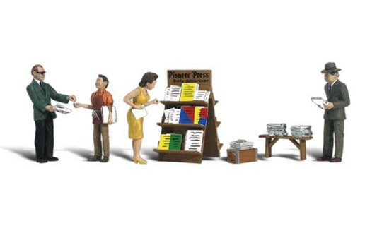 Woodland Scenics A2191 N Scale Newsstand