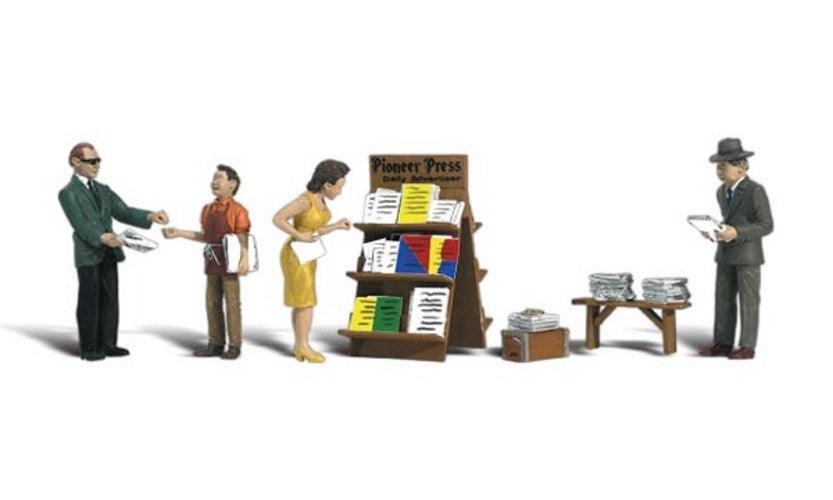 Woodland Scenics A2191 N Scale Newsstand
