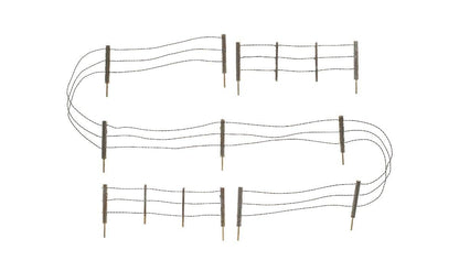 Woodland Scenics A2980 HO Scale Barbed Wire Fence