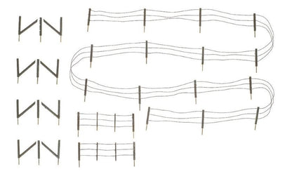 Woodland Scenics A2980 HO Scale Barbed Wire Fence