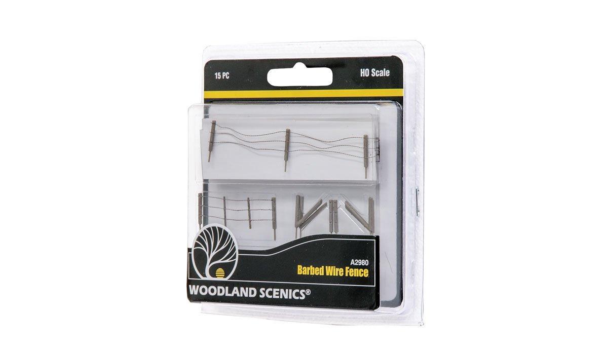 Woodland Scenics A2980 HO Scale Barbed Wire Fence