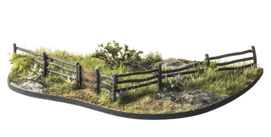 Woodland Scenics A2981 HO Scale Log Fence